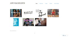 Desktop Screenshot of amymackelden.com